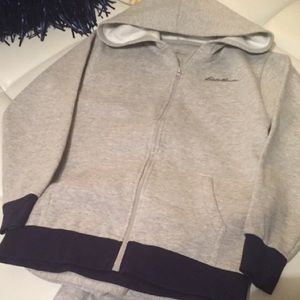 ❤️Eddie Bauer Grey Kids Hoodie